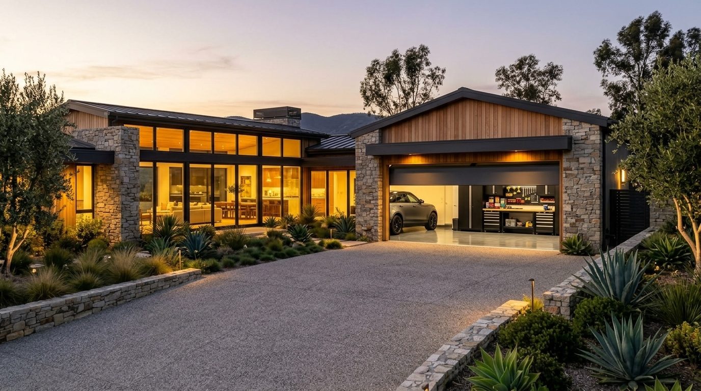 Keller Garage Door Service Garage Door Gliding Open Revealing Warm Illuminated Interior